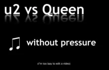 U2 vs Queen Genialny mashup