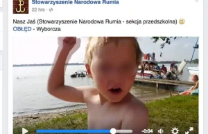 Narodowcy sięgnęli dna. Nauczyli dziecko hejterskich tekstów przeciw...