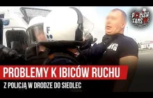 Problemy kibiców Ruchu z policją w drodze do Siedlec (19.05.2019)