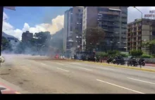 Eksplozja podczas tłumienia demonstracji w Wenezueli