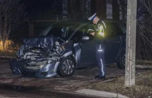 SKANDAL! Pijany ksiądz rozbił się w środę popielcową