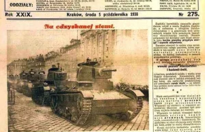 Dokładnie 79 lat temu Polska wystosowała ultimatum z żądaniem zwrotu Zaolzia.