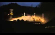Kubica nocny przejazd - Janner Rally 2014