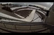 zjazd na desce z Holmenkollen