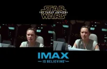 STAR WARS: Porównanie standardowego formatu kinowego do ujęć nagranych w IMAX