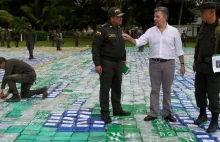 Kolumbia: Przejęto największą w historii kraju ilość kokainy