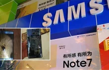 Skradziony Samsung Galaxy Note 7 wybuchł złodziejowi w rękach