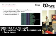 Z phishingiem przygody bezpiecznika - Adam Lange