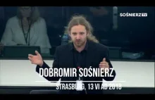 Dobromir Sośnierz broni Polski w Parl. Europ.