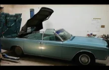 Lincoln Continental convertible. Softtop...
