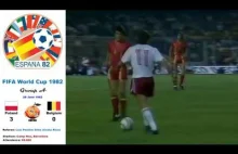 World Cup Spain 1982: Poland - Belgium 3-0 (Group A) - HD