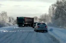 Audi Quattro i jego własna ścieżka przejazdu :)