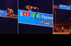 23:16. Autostrada A2 oficjalnie otwarta.