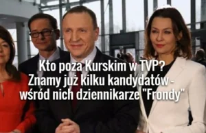 Kto poza Jackiem Kurskim w TVP?