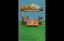 Pojedynek Hearthstone odtworzony z klocków Lego
