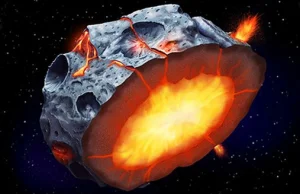 Na asteroidach mogły występować kiedyś wulkany