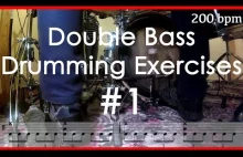 Double Bass Drumming Exercises by Gawron. Drum lesson #1 Binary