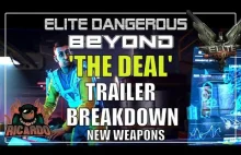 Elite: dangerous Beyond THE DEAL trailer breakdown & Shard Cannon