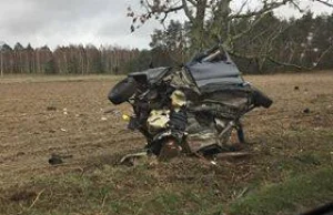 BMW miało wypadek... Jak on to przeżył? (Zobacz zdjęcia)