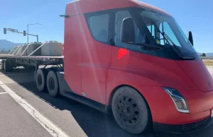 Zasięg Tesla Semi spełnia lub przekracza szacunki