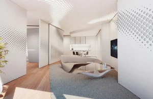Zaha Hadid projektuje niezwykłe wnętrza dla Opus Office Tower w Dubaju