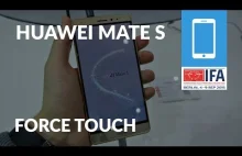 Huawei Mate S 128GB Force Touch - Pierwsze wrażenia z IFA 2015