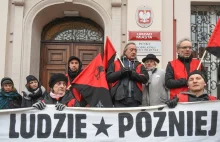 Strajk cieci w Poznaniu