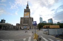 Strefa Chłamu w centrum Warszawy - tu będzie strefa kibica.