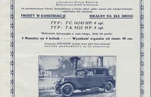 Reklama samochodu Stetysz z 1929 r.