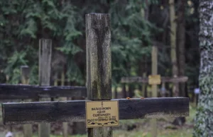 Białoruś: Ktoś przewrócił krzyże upamiętniające pomordowanych przez NKWD