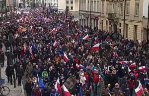 9,5 tys. osób na marszu opozycji i KOD w Warszawie. Sprawdź sam