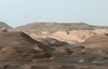 MARS: Zdumiewający krajobraz marsjański sfotografowany przez Curiosity...