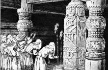 Arabski historyk opisuje Słowian i ich świątynie z 956 roku