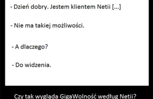 Netia - przekonać klienta, podpisać umowę i... zrobić na szaro?