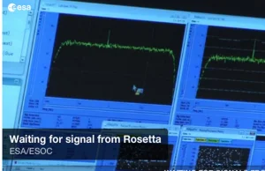 Rosetta się przebudziła po 2,5 latach hibernacji - spotkanie z kometą w sierpniu