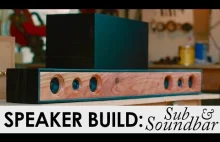 Soundbar z drewna własnej roboty