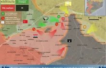 Ziemie utracone przez IS pod Al-Bab w lutym 2017 [INFOGRAFIKA]
