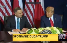 Prezydenci Polski i USA podpisali wspólną deklarację na temat pogłębiania...