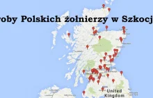 Spis wszystkich polskich wojskowych cmentarzy na terenie Szkocji