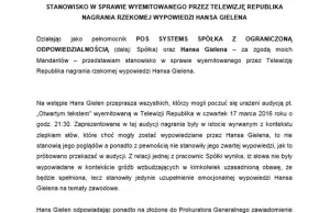 Stanowisko pełnomocnika POS SYSTEMS