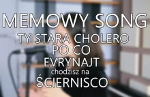 MEMOWY SONG - TY STARA CHOLERO PO CO EVRYNAJT chodzisz na ŚCIERNISCO |...