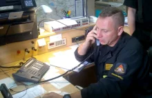 Nagranie z telefonu alarmowego: strażak uratował życie 1,5-miesięcznemu dziecku