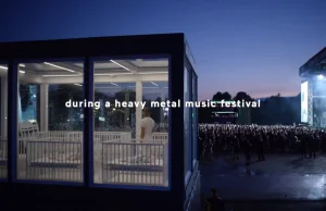 Pokój pełen śpiących niemowlaków na festiwalu heavy metalowym?