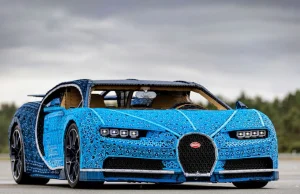 Pełnowymiarowy Bugatti Chiron z LEGO działa jak normalny samochód