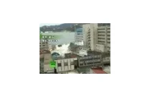 Nowe video Tsunami w Japonii