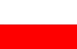 Polska flaga na główną.