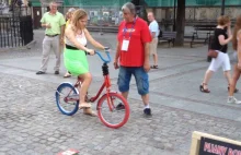 Pijany rower - nowa atrakcja w Gdańsku