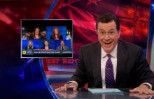 Colbert Report na temat zagadki zaginięcia lotu 370 w amerykańskich mediach