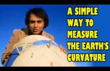 Carl Sagan wyjaśnia jak za pomocą patyków i długiego spaceru udowodnić...