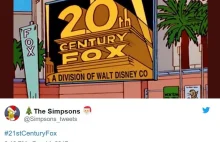 Simpsonowie przewidzieli zakup Fox przez Disneya 19 lat temu.